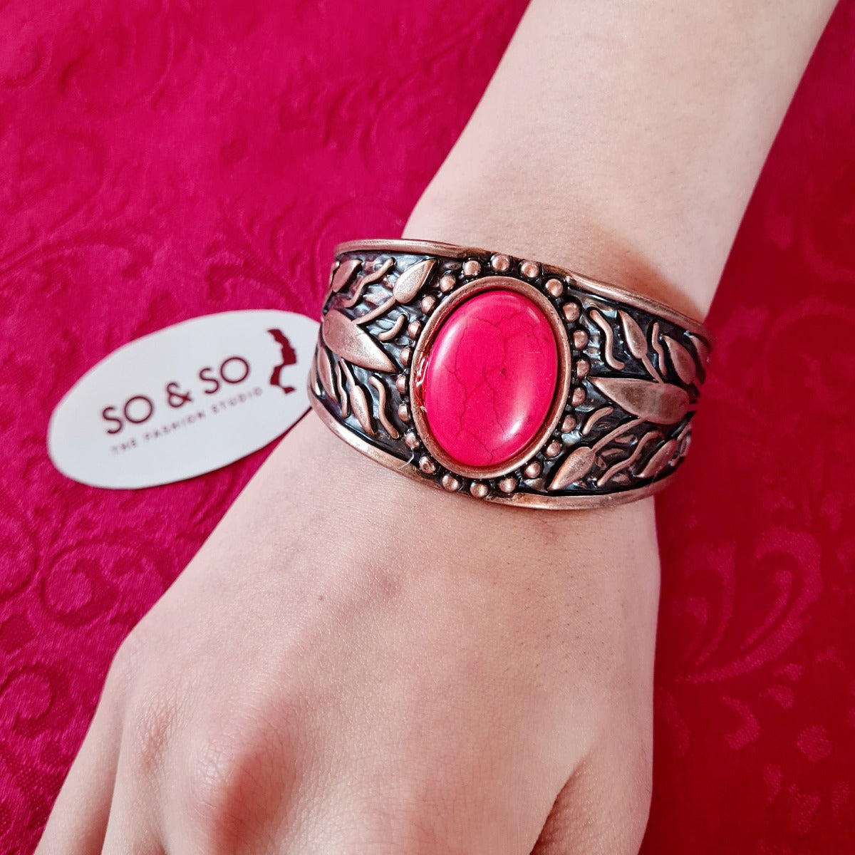 Antique Copper Bracelet #8003