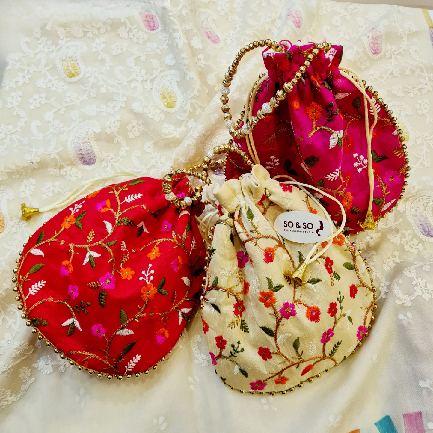 Indian Potali Bags #1702