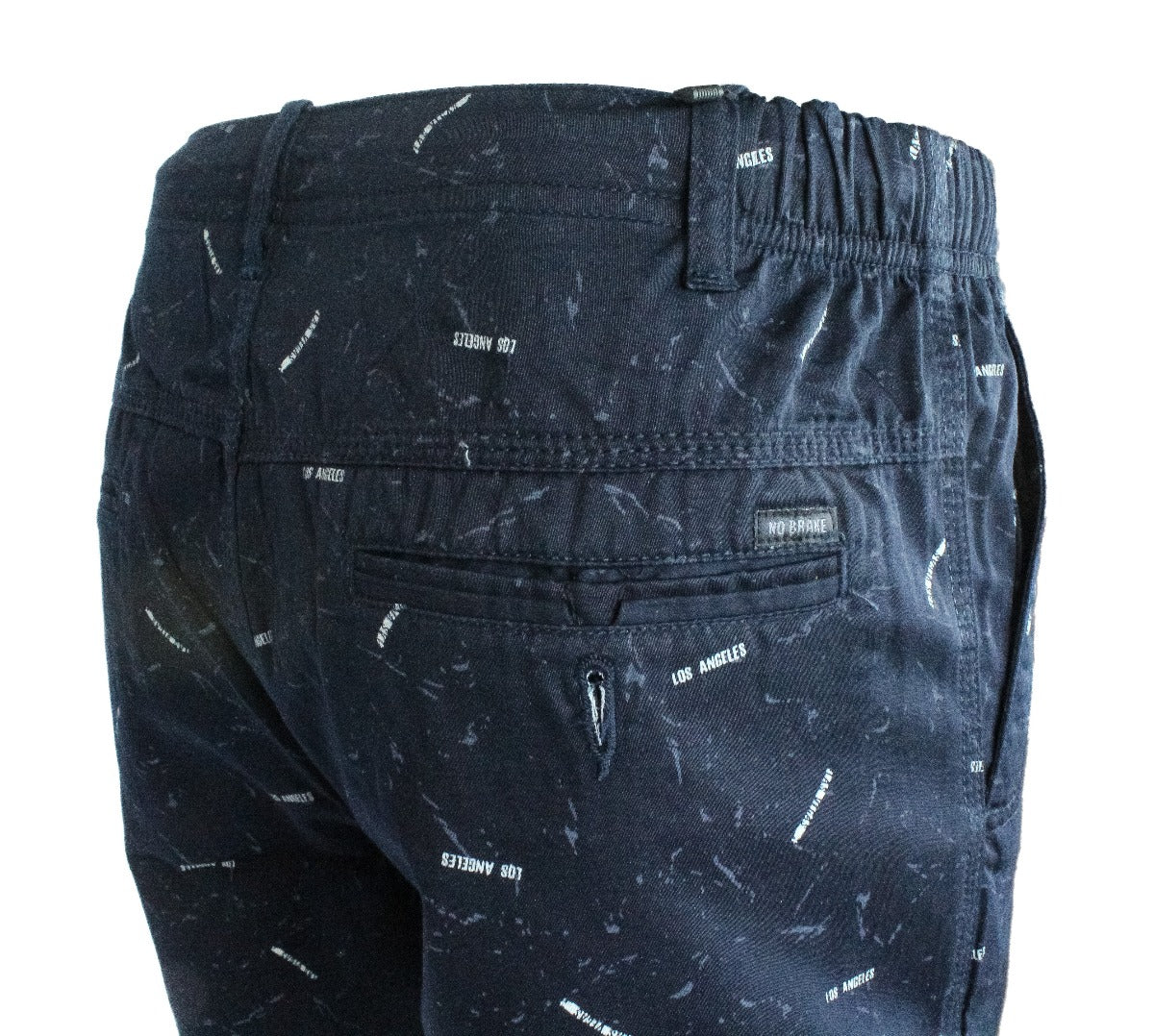 Twill Cotton Shorts Dark Blue Colour #6404