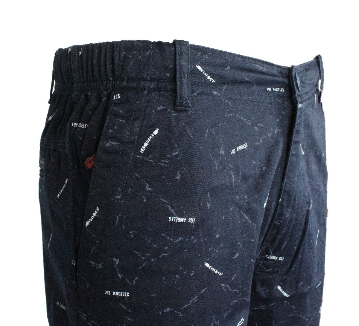 Twill Cotton Shorts Dark Blue Colour #6404