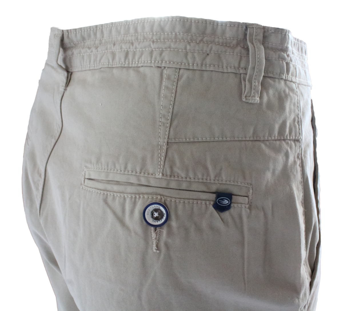 Twill Cotton Shorts Light Grey Colour #6410