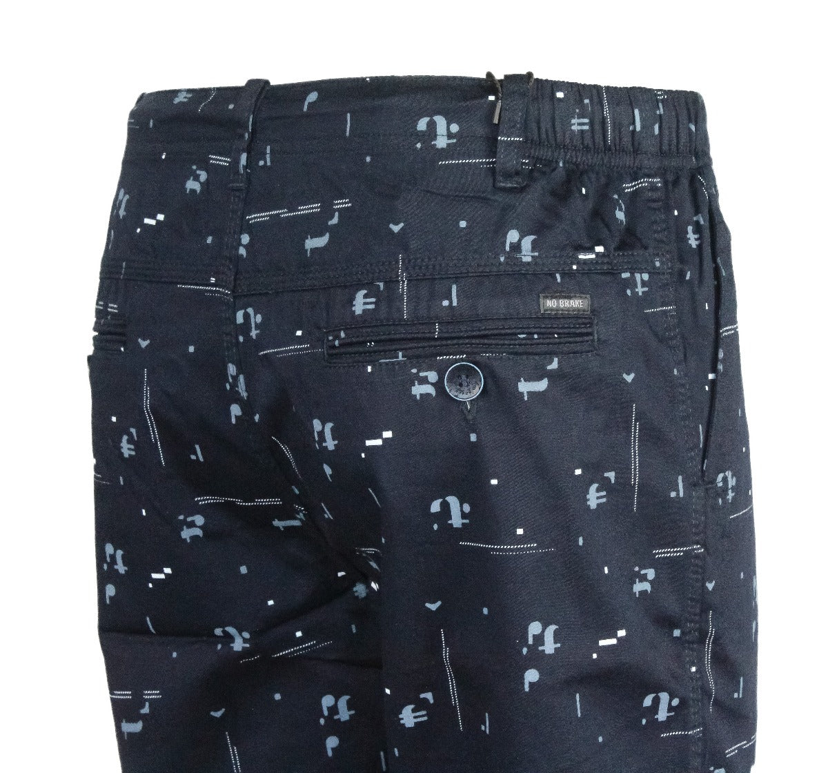 Twill Cotton Shorts Dark Blue Colour #6408