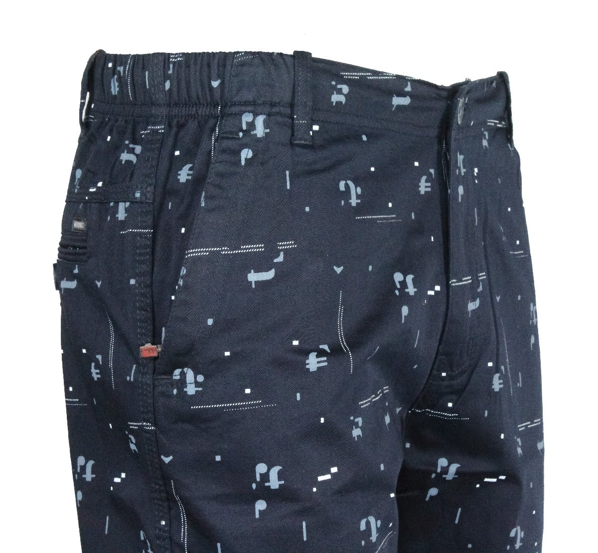 Twill Cotton Shorts Dark Blue Colour #6408