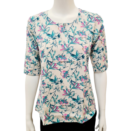 Printed Tunic Top #2010