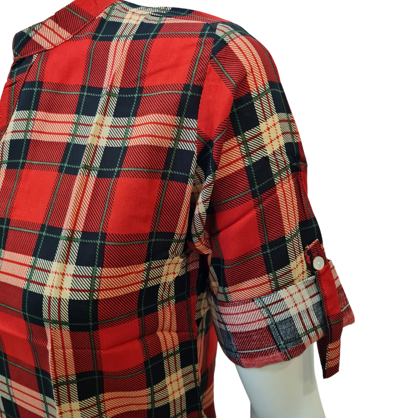 Checks Tunic Top #2005