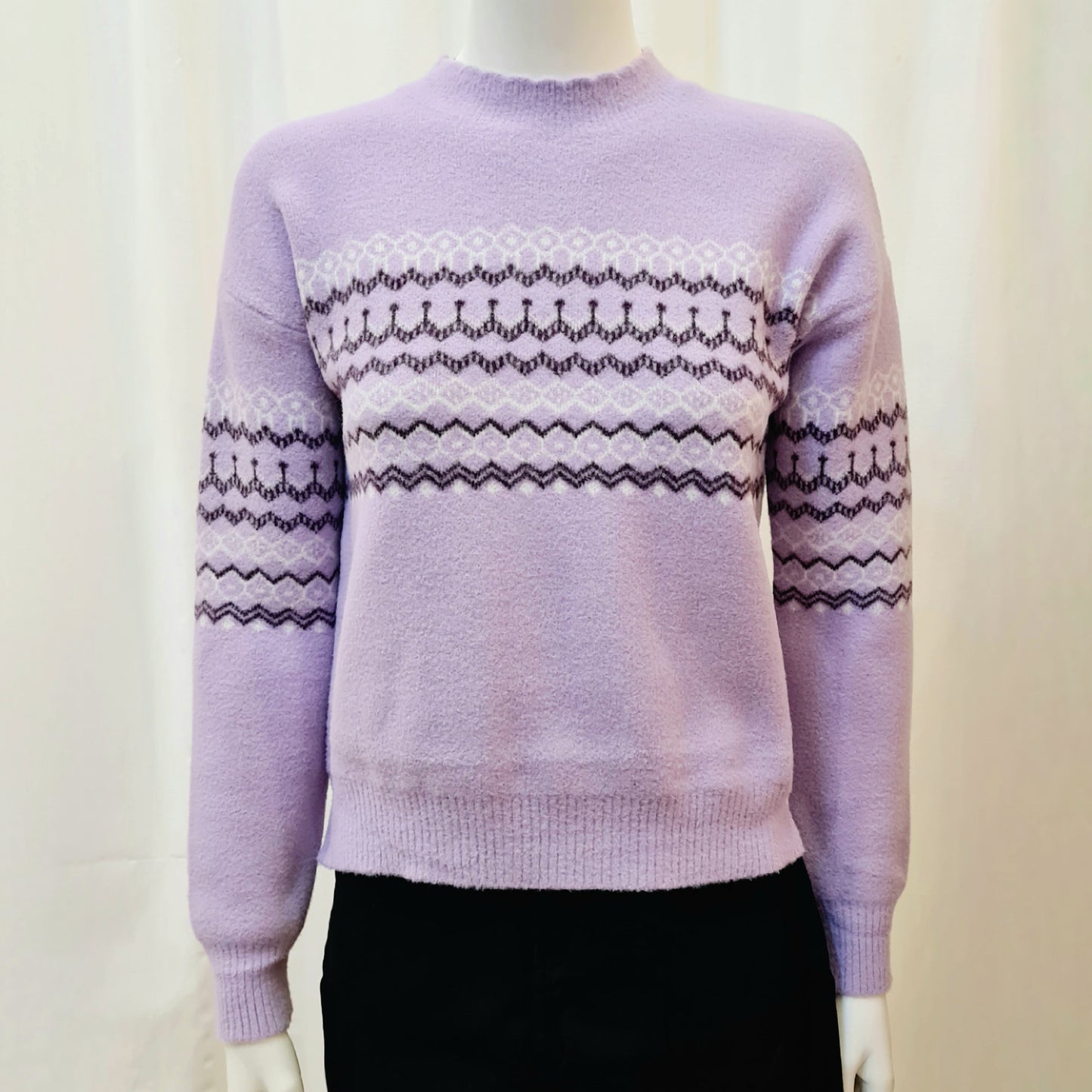 Light Purple Pullover #2405